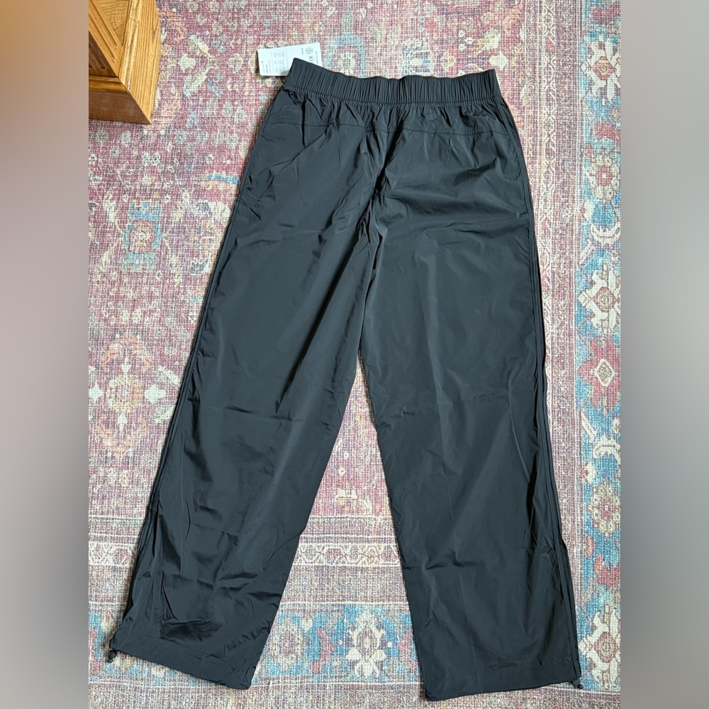 Athleta Women’s Medium Rise Black Pants Track Pants Cinch Ankle NWT - Picture 10 of 10